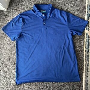 PGA Tour Men's Cobalt Blue Performance Polo